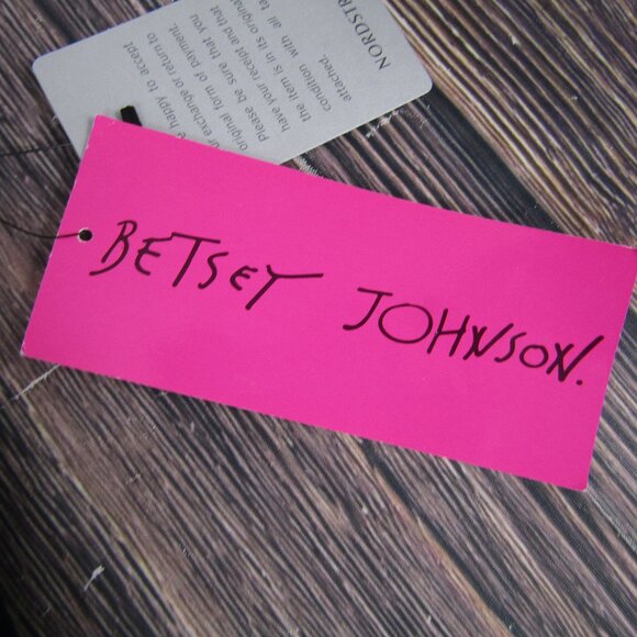 Betsey Johnson Dress Womens 6 Navy Sleeveless Ruffle Hem Sheath Cocktail FL04K79 - Picture 3 of 10